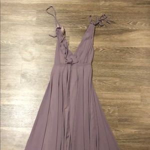 Lulu Dance the Night Away Dusty Purple Backless